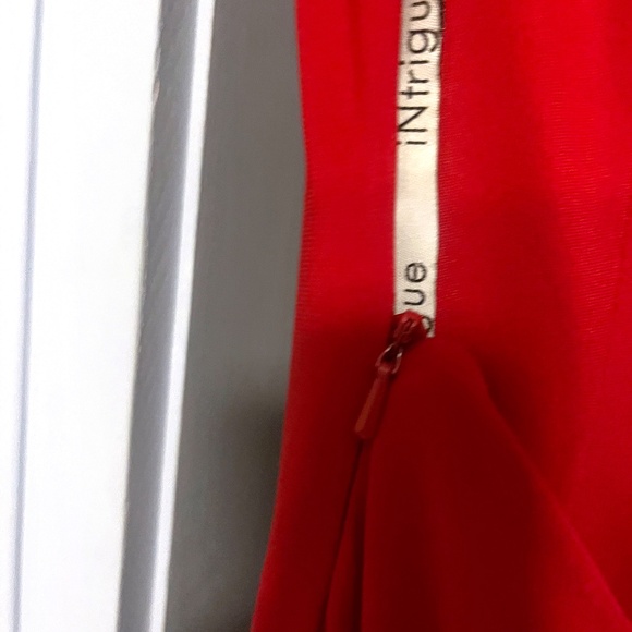 Red Prom Dress Size 8 - Picture 4 of 9